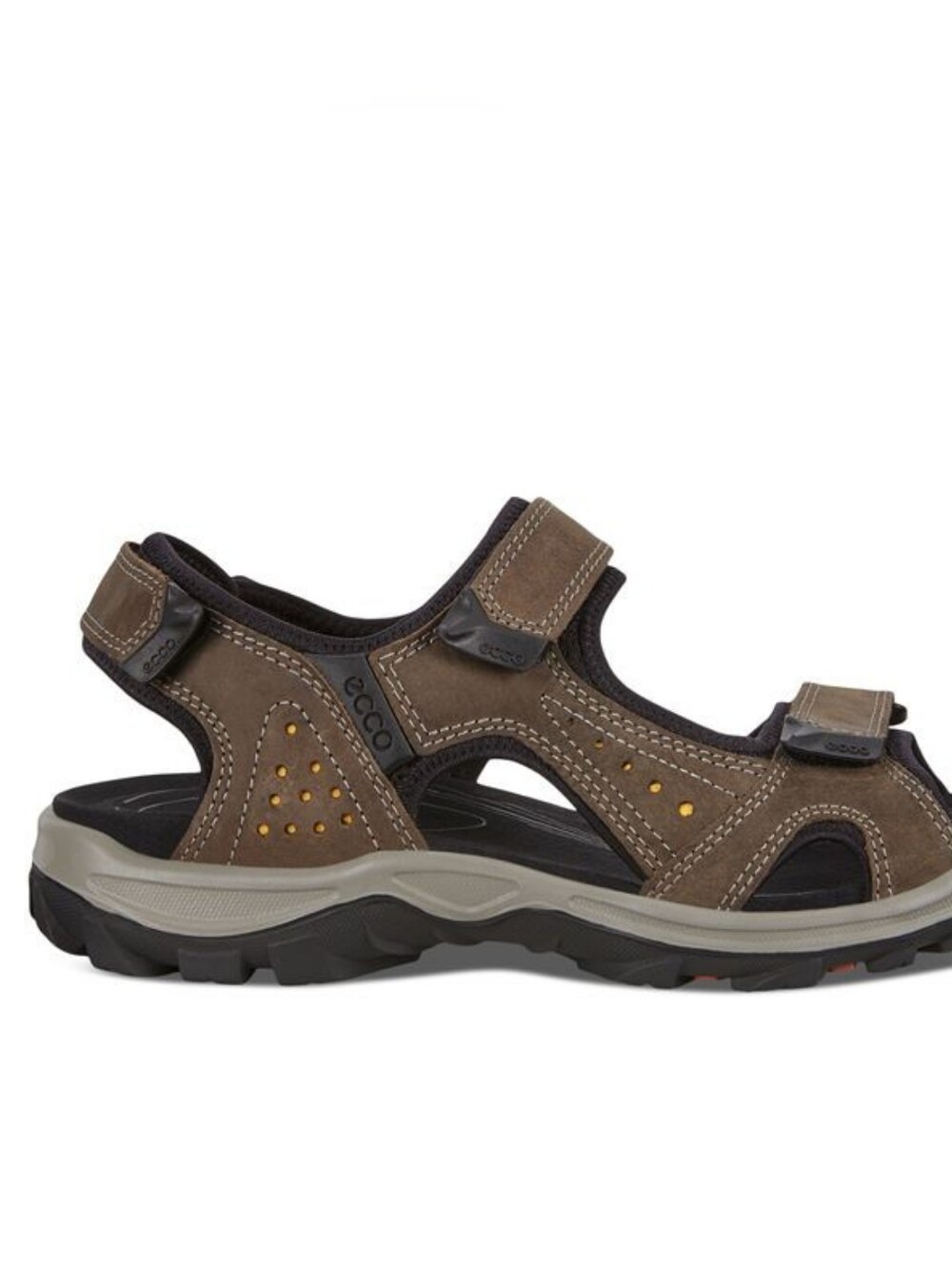 ECCO Men’s Brown Outdoor Leather Sandals